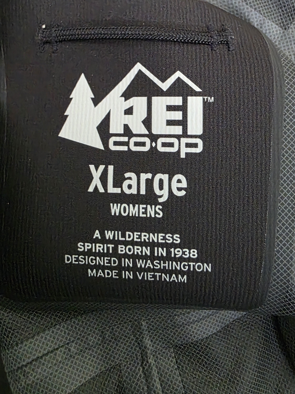 REI Co-Op Pike Street Trench Coat Rain Jacket Black XL EUC - Picture 6 of 6